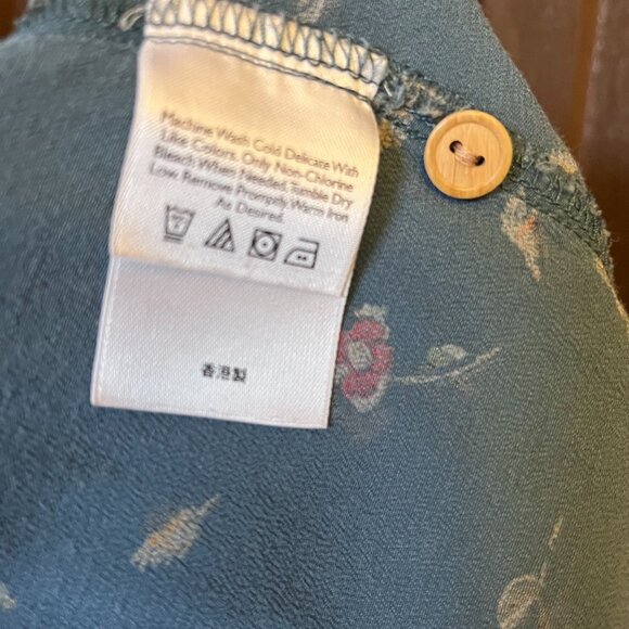 Eddie Bauer short sleeve blue maxi dress size S tall - Picture 3 of 5